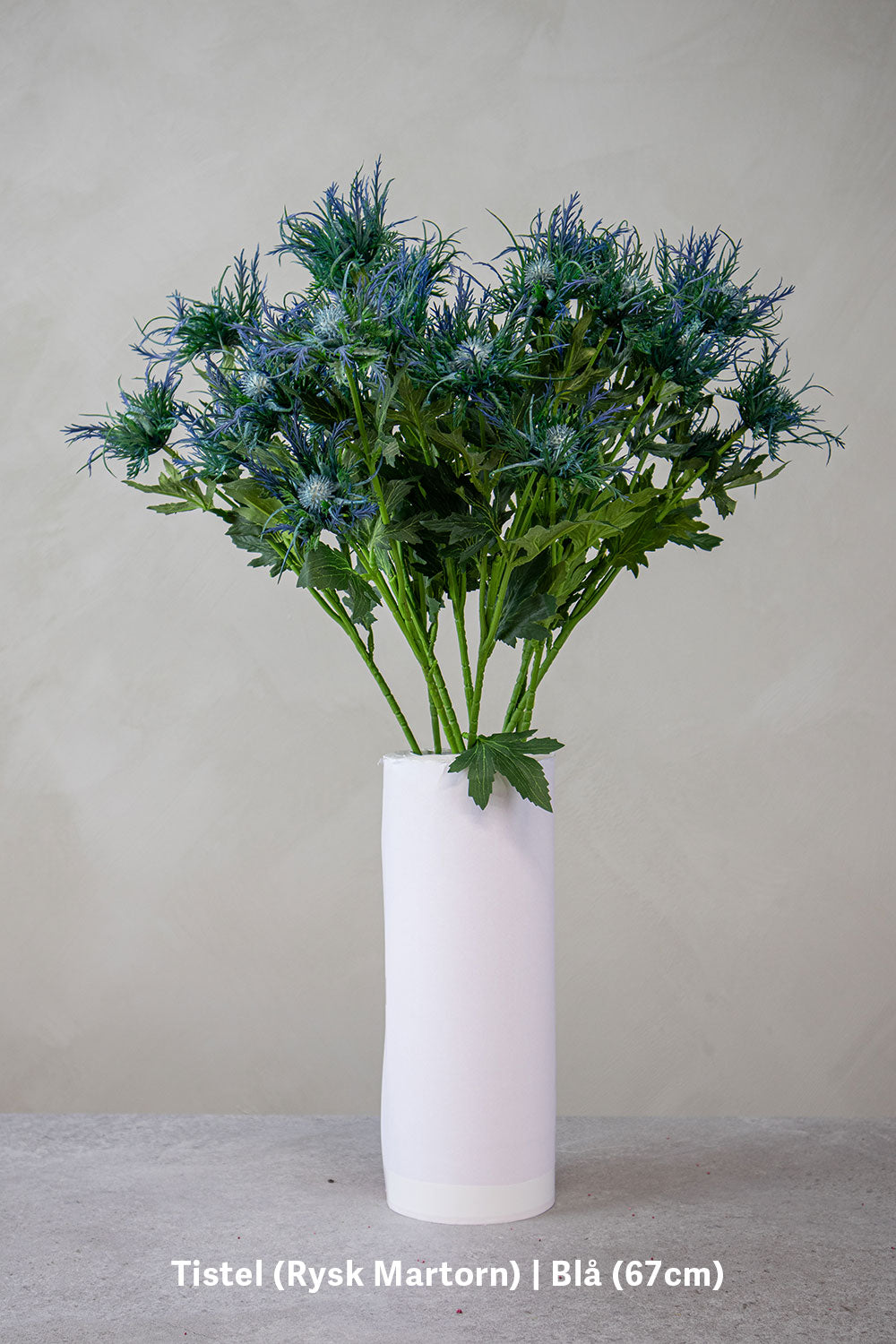 Tistel (Rysk Martorn) | Blå (67cm) – konstblomma från OONA