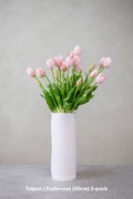 Tulpan | Puderrosa (40cm) 5-pack – konstblommor från OONA